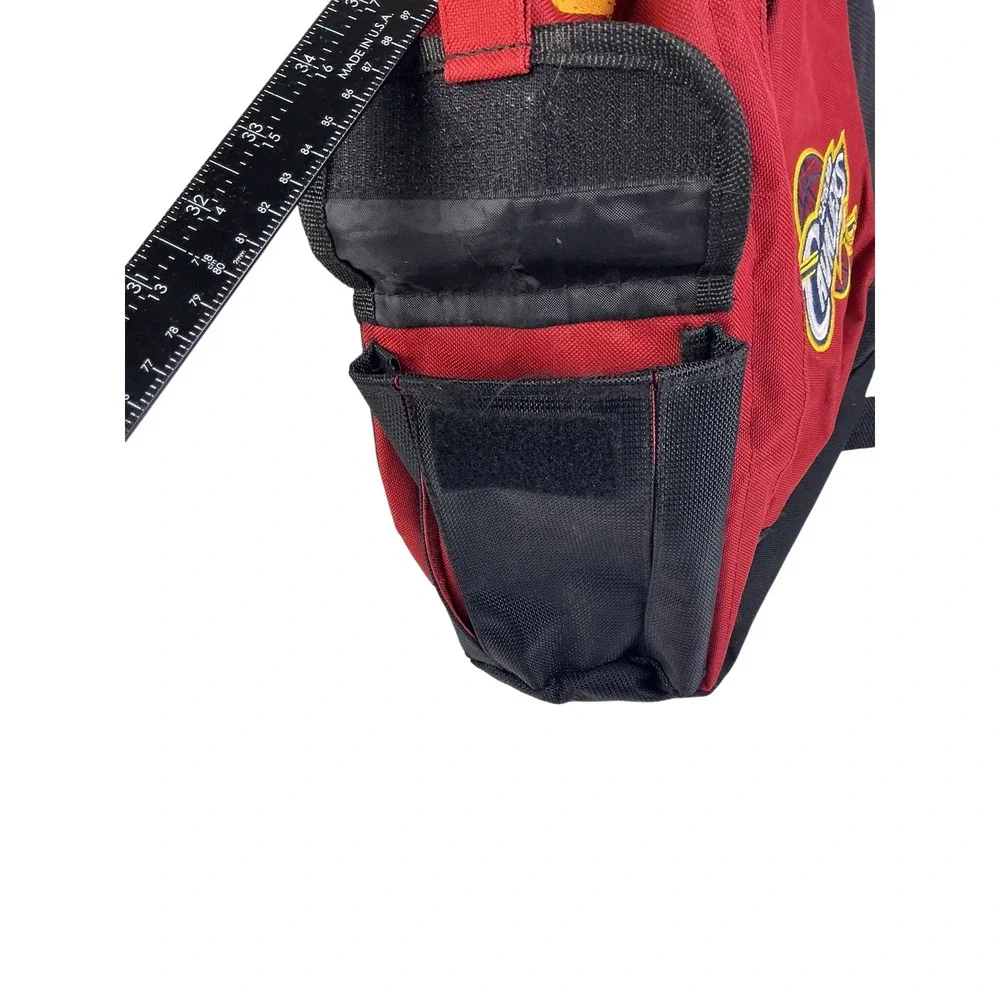 Cleveland Cavaliers Sling Backpack Red Black‎ Team Logo One Adjustable Strap